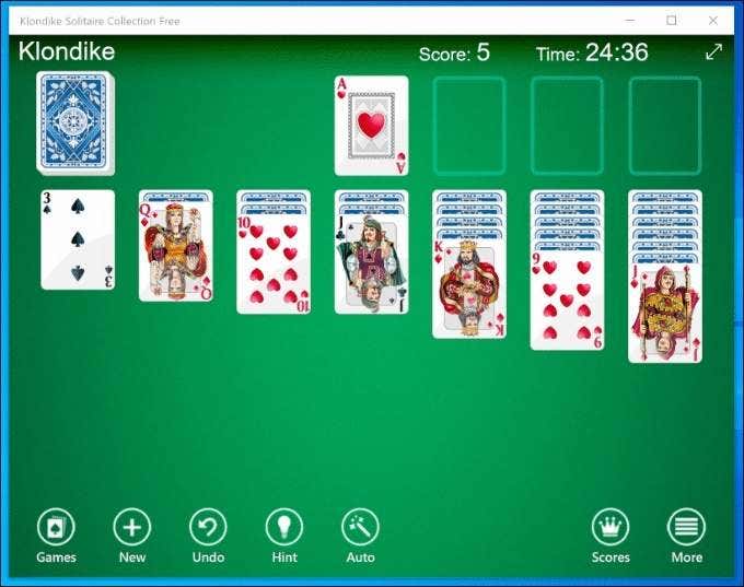 how many levels are in microsoft solitaire collection